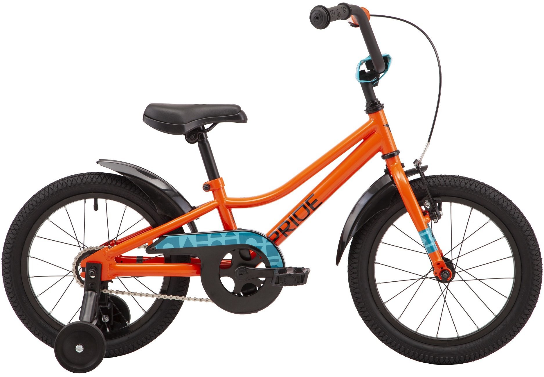 Акция на Велосипед 16" Pride Flash 16 2021 оранжевый (SKD-67-97) от Stylus