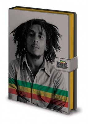 Акція на Блокнот Pyramid International Bob Marley A5 fabric (SR71877) від Y.UA