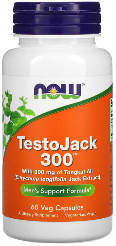Акция на Now Foods TestoJack 300 60 veg caps Тестостероновый комплекс от Stylus
