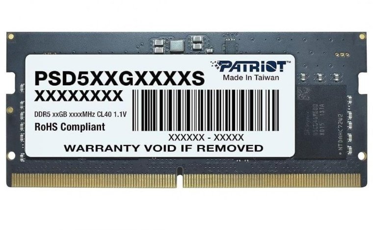 Акція на Patriot 16 Gb SO-DIMM DDR5 5600 MHz (PSD516G560081S) від Stylus