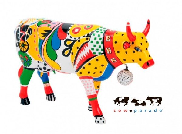 Акція на Коллекционная статуэтка корова Cow Parade Kick Size L (46450) від Stylus