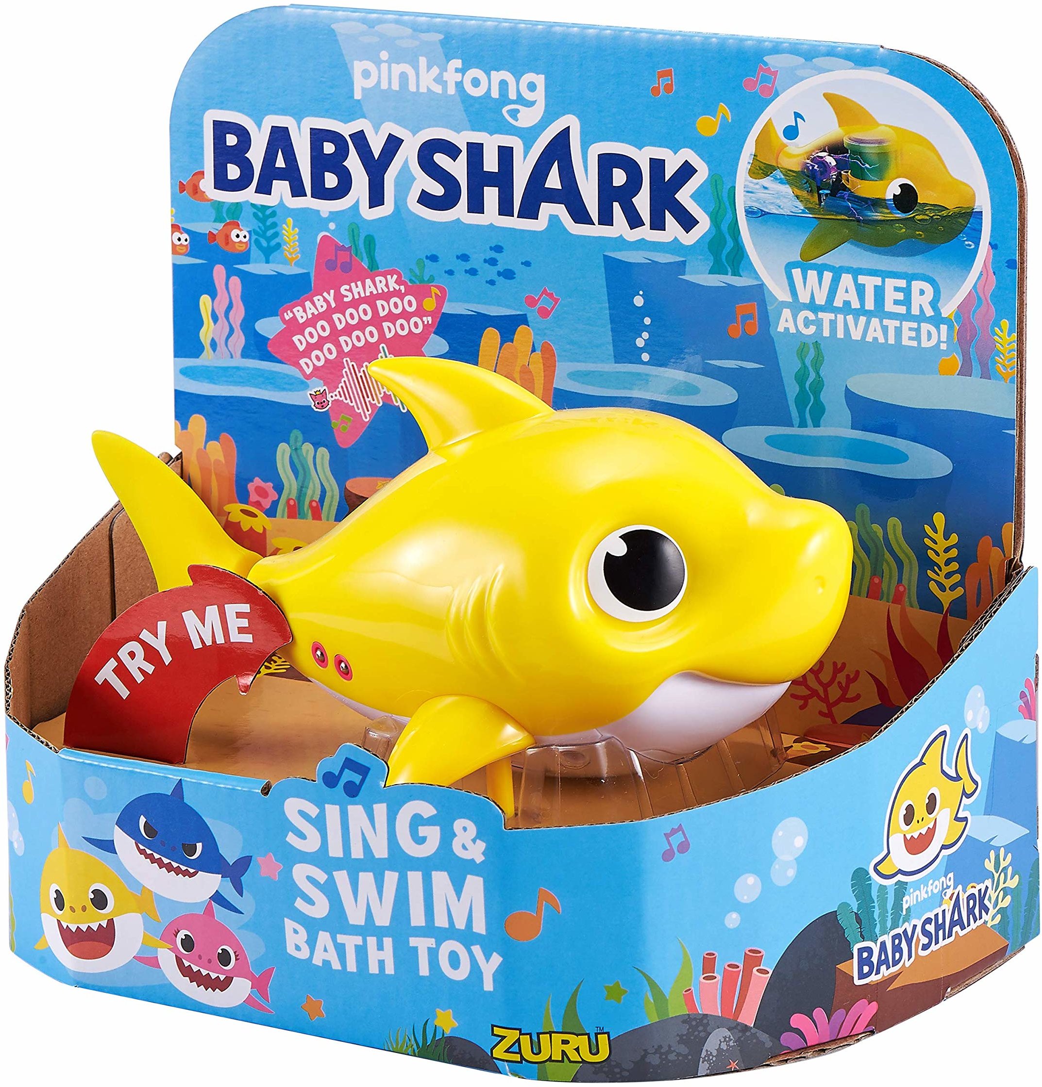 Акция на Интерактивная игрушка для ванны Robo Alive серии "Junior" - Baby shark (25282Y) от Stylus
