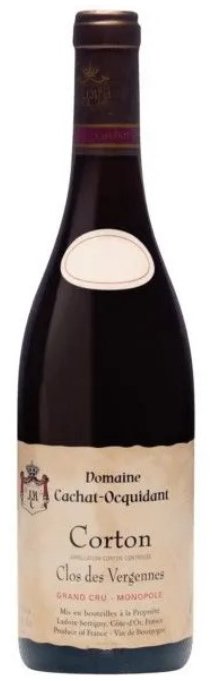 Акція на Вино Cachat-Ocquidant Corton-Vergennes Grand Cru Clos des Vergennes Monopole 2012 красное сухое 0.75л (BWQ6586) від Stylus