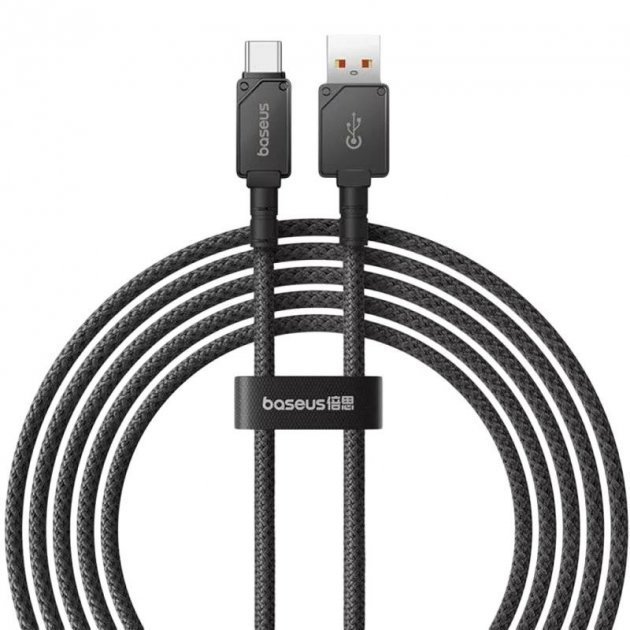 Акція на Baseus Usb Cable to USB-C Unbreakable Series 2m 100W Cluster Black (P10355801111-01) від Y.UA