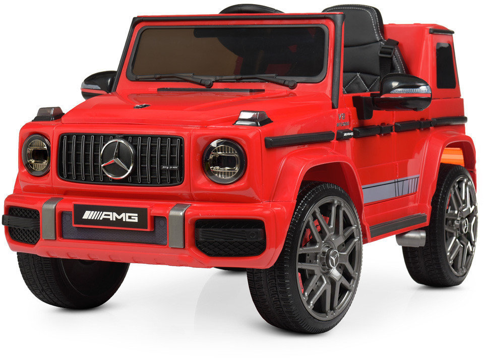 Акція на Детский электромобиль Джип Bambi Racer Mercedes G-Class, красный (M 4179EBLR-3) від Stylus