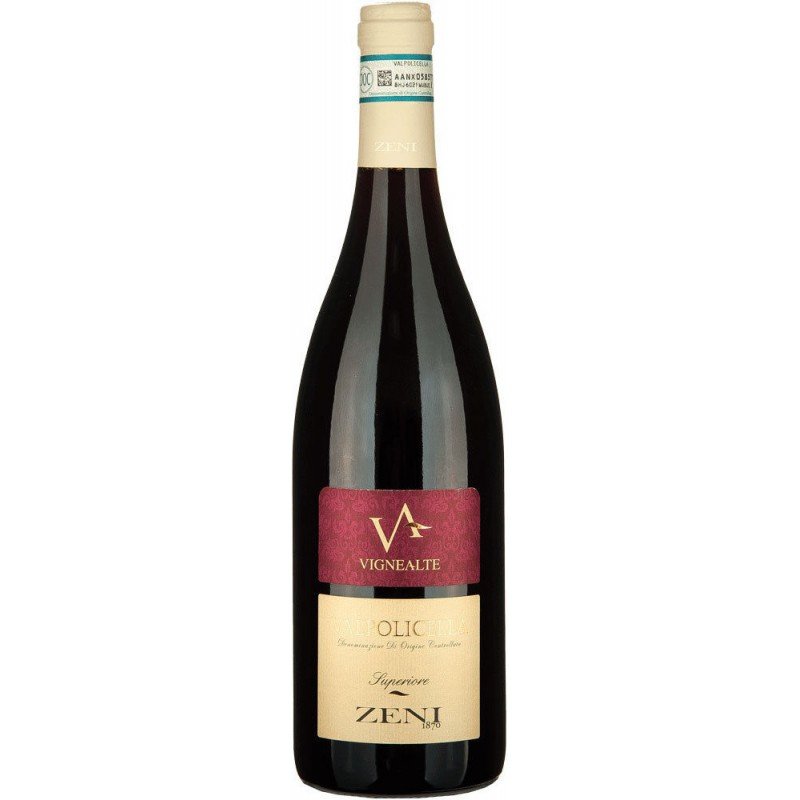 Акція на Вино Zeni Valpolicella Superiore Vigne Alte (0,75 л) (BW16454) від Stylus