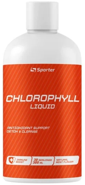 Акція на Sporter Clorophyll liquid Хлорофилл 300 мл від Stylus