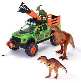 Акція на Игровой набор Dickie Toys Охота на динозавров Внедорожник (3837026) від Stylus