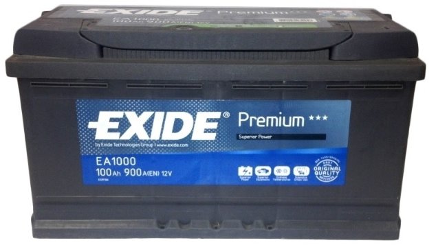 Акція на Exide Premium 6СТ-100 Євро (EA1000) від Y.UA
