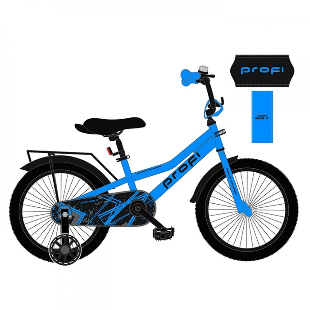 Акція на Детский велосипед Profi 14" синий (MB 14012-1) від Stylus