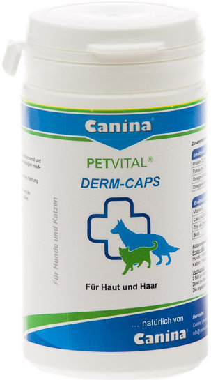 Акція на Капсули Canina Petvital Dеrm-Caps для проблемної шкіри і шерсті 100 шт. (4027565702121) від Y.UA