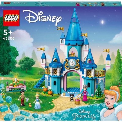 Акція на Конструктор Lego Disney Princess Замок Попелюшки та Прекрасного принца (43206) від Y.UA