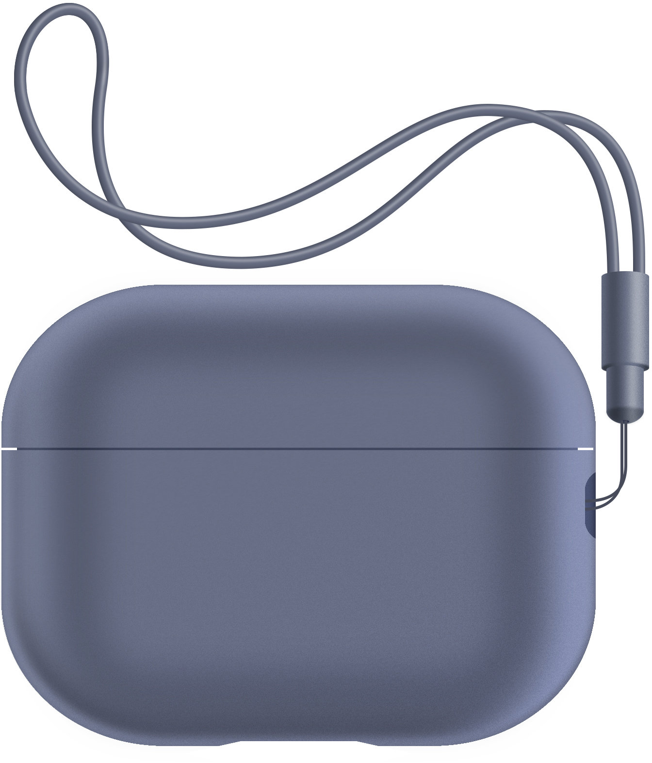 Акція на Чохол ArmorStandart Silicone Case with straps Dark Purple (ARM68611) for Apple Airpods Pro 2 від Y.UA