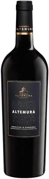 Акція на Вино Masseria Altemura "Primitivo di Manduria DOC" (сухоe, красное) 0.75л (BDA1VN-VZN075-015) від Stylus