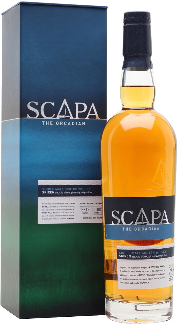 Акция на Виски Scapa Skiren, 0.7л 40%, gift box (STA5000299607091) от Stylus