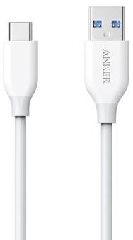 Акція на Anker Usb Cable to USB-C 2.0 Powerline Select + 90cm White (A8022H21) від Y.UA