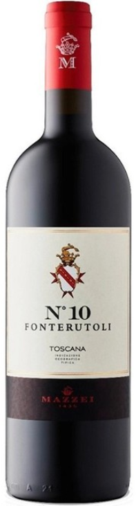 Акція на Вино Mazzei Fonterutoli №10 Toscana Igt красное сухое 14 % 0.75 л (VTS2044320) від Stylus