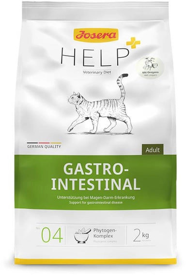 Акція на Сухий корм для котів Josera Help GastroIntestinal Cat dry підтримка при шлунково-кишкових захворюваннях 2 кг (50011652) від Y.UA