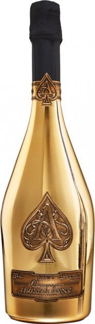 Акція на Шампанское Armand de Brignac Gold, белое брют, 0.75л 12.5% (BDA1SH-SAB075-002) від Stylus