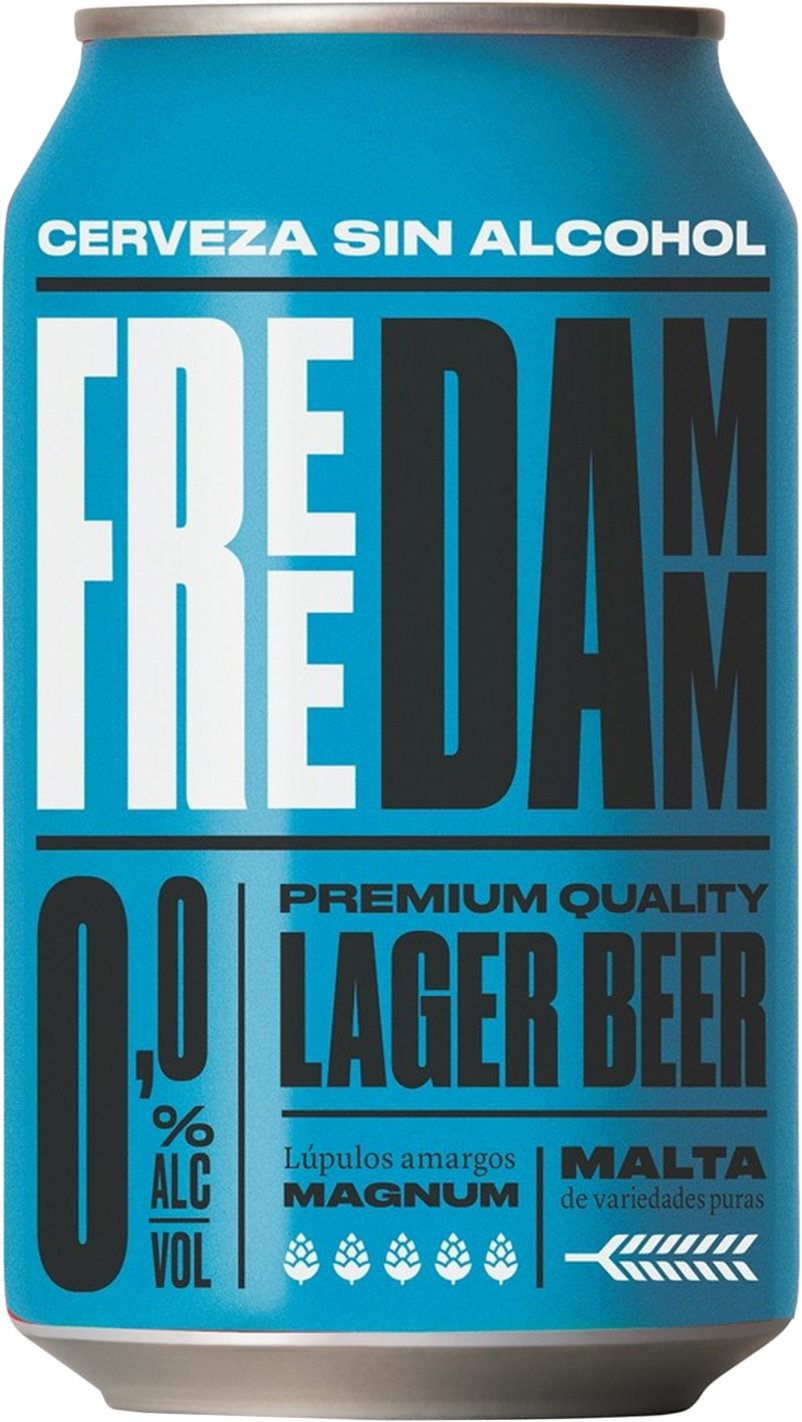 Акція на Упаковка пива безалкогольного Free Damm, светлое фильтрованное, 0% 0.33л x 24 банки (EUR8410793376138) від Stylus
