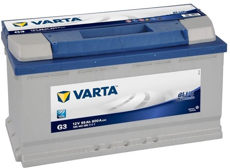 Акція на Автомобільний акумулятор Varta 6СТ-95 Blue dynamic (G3) від Y.UA