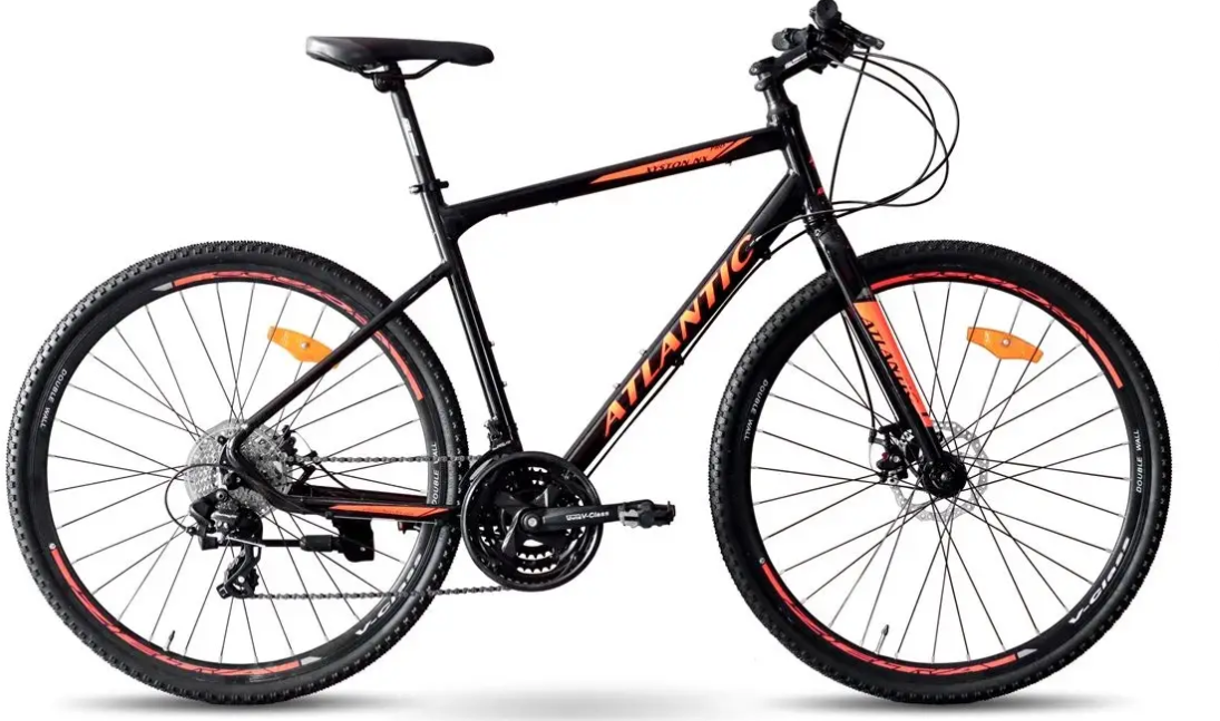 Акція на Велосипед Atlantic 2023' 28" Xyston Dx Pro A52DXP-2849-BO L/19"/49см (2329) black/orange від Stylus