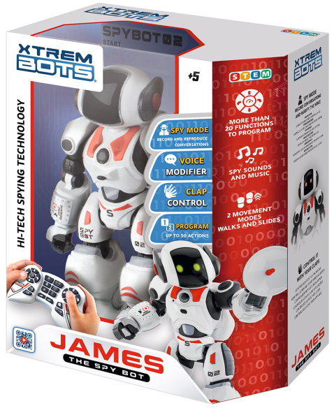 Акція на Робот-шпион BlueRocket Джеймс Stem (XT3803084) від Stylus