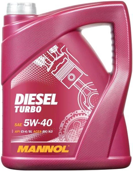 Акция на Моторное масло Mannol Diesel Turbo 5W-40, 5л (MN7904-5) от Stylus