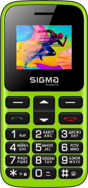 Акція на Sigma mobile Comfort 50 Hit 2020 Green (UA UCRF) від Stylus