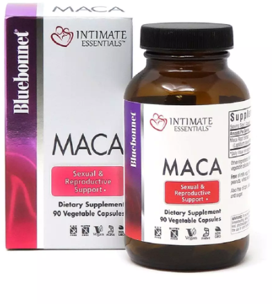 Акція на Bluebonnet Nutrition Maca intimate essentials Мака сексуальная и репродуктивная поддержка 90 капсул від Stylus
