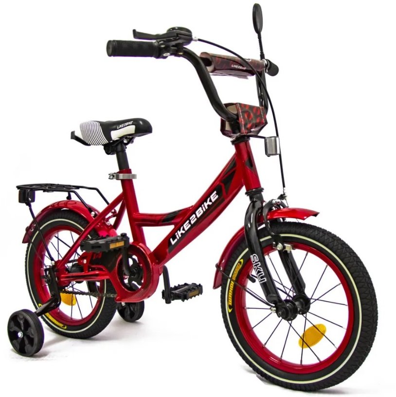 Велосипед детский 2-х колесный 14'' 211415 (RL7T) Like2bike Sky, бордовый, рама сталь, со звонком
Велосипед детский 2-х колесный 14'' 211415 (RL7T) Like2bike Sky, бордовый, рама сталь, со звонком