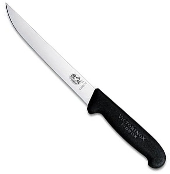 Акція на Кухонный нож Victorinox Fibrox Carving 20см с черн. ручкой (52833.20) від Stylus