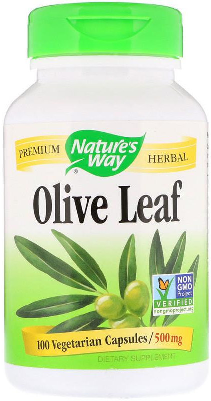 Акція на Nature's Way Olive Leaf 100 Caps Листья оливы від Stylus
