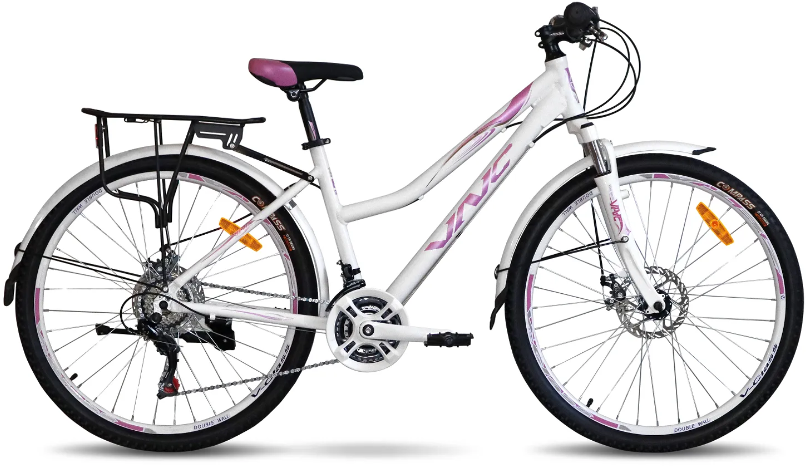 Акція на Велосипед Vnc 2022' 26" Expance A3 Fmn V2A3-2641-WP 41см (1025) white/pink від Stylus