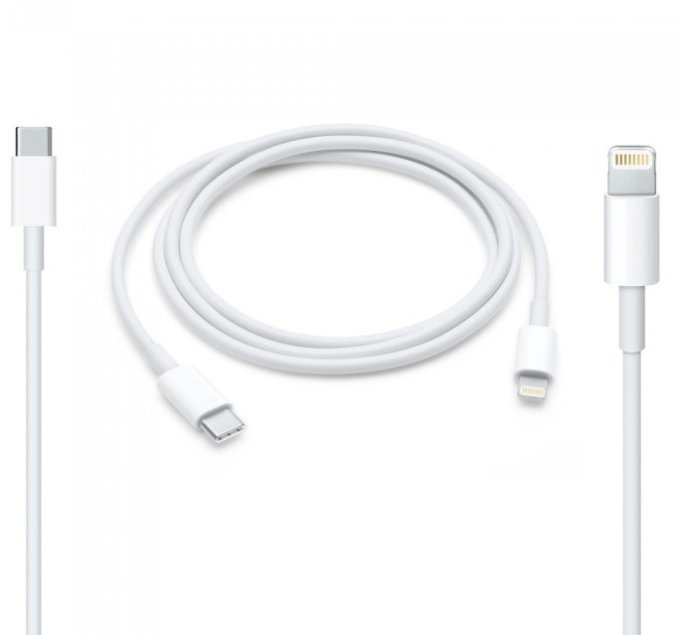 Акція на Cutana Cable USB-C to Lightning 1.2m White (G90) від Y.UA