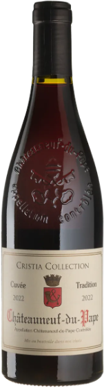 Акція на Вино Domaine de Cristia Chateauneuf-du-Pape Rouge 2022 красное сухое 0.75 л (BWT3490) від Stylus