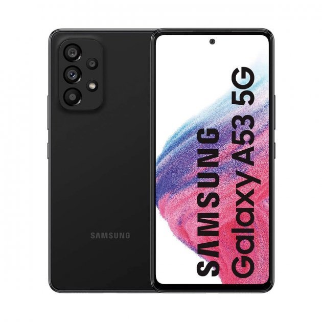 Акція на Samsung Galaxy A53 5G 8/128GB Black A536E від Y.UA