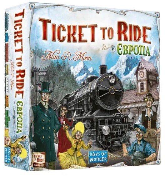 Акція на Настольная игра Lord of Boards Ticket to Ride: Європа (LOB2219UA) від Stylus