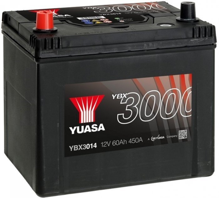 Акция на Автомобильный аккумулятор Yuasa 6СТ-60 Аз Smf YBX3014 от Stylus