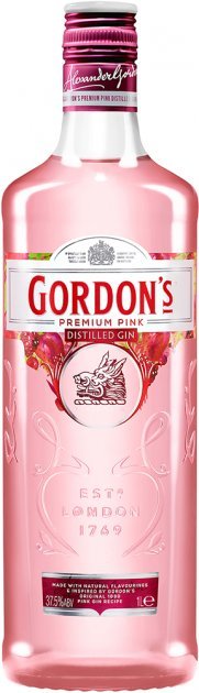 Акція на Алкогольный напиток на основе джина Gordon's Premium Pink 1,0 л (BDA1GN-GGO100-007) від Stylus