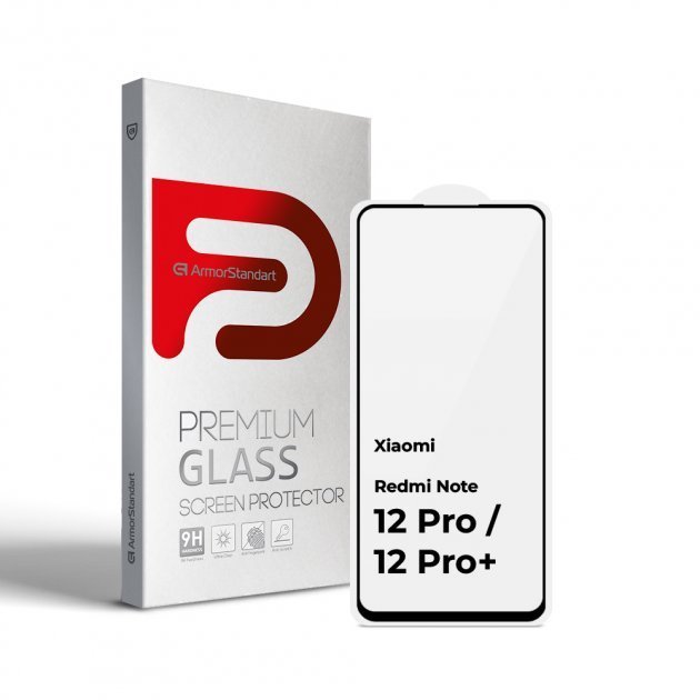 ArmorStandart Tempered Glass Full Glue Black for Xiaomi Redmi Note 12 Pro / 12 Pro+ (ARM65174)
ArmorStandart Tempered Glass Full Glue Black for Xiaomi Redmi Note 12 Pro / 12 Pro+ (ARM65174)
