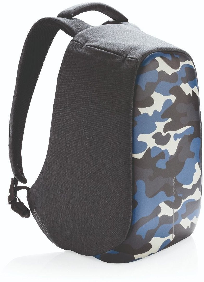 Акція на Xd Design Bobby Anti-Theft Backpack Camouflage Blue (P705.655) for MacBook 13-14" від Y.UA