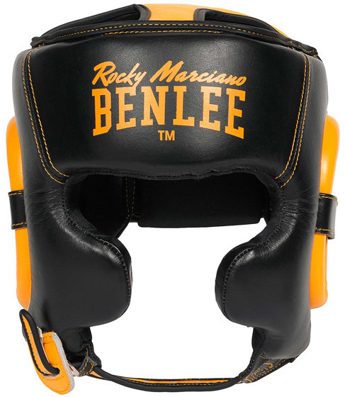 Акція на Шлем для бокса Benlee Brockton S/M черно-желтый від Stylus