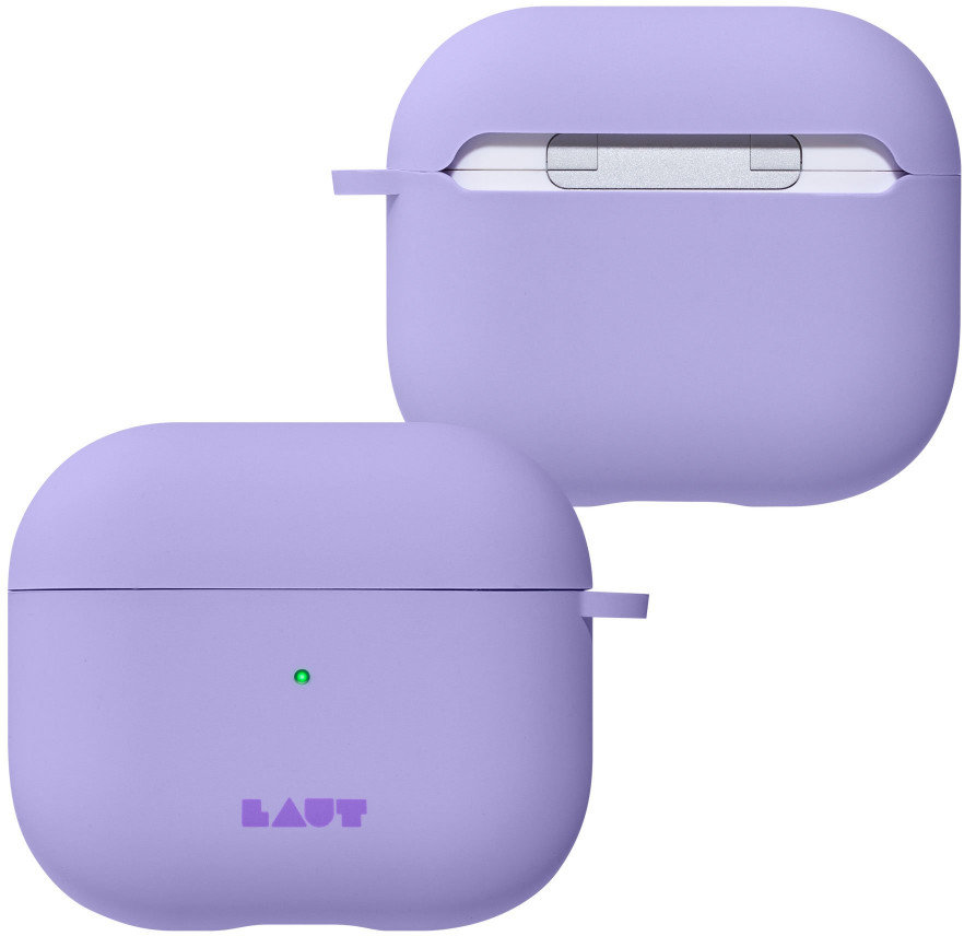 Акція на Чохол для навушників Laut Huex Pastels Violet (L_AP4_HXP_PU) для Apple AirPods 3 від Y.UA