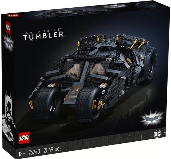 Акція на Конструктор Lego Dc Batman Бетмобіль Тумблер (76240) від Y.UA