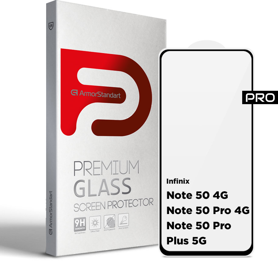 ArmorStandart Tempered Glass Pro Black for Infinix Note 50 4G / Note 50 Pro 4G / Note 50 Pro Plus 5G (ARM84722)
ArmorStandart Tempered Glass Pro Black for Infinix Note 50 4G / Note 50 Pro 4G / Note 50 Pro Plus 5G (ARM84722)