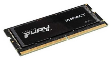 Акція на Kingston Fury 32 Gb SO-DIMM DDR5 4800 MHz Fury Impact (KF548S38IB-32) від Stylus