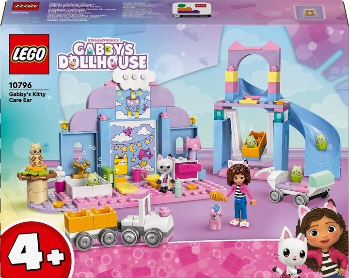Конструктор Lego Gabby’s Dollhouse Мини-кото-ясли Габби 165 деталей (10796)
Конструктор Lego Gabby’s Dollhouse Мини-кото-ясли Габби 165 деталей (10796)