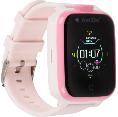 Акция на AmiGo GO006 Gps 4G Wifi Videocall Pink от Stylus