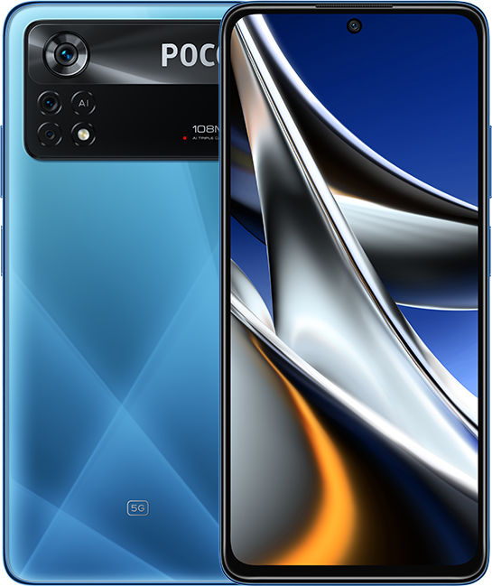 Акция на Xiaomi Poco X4 Pro 8/256GB Laser Blue (Global) от Y.UA